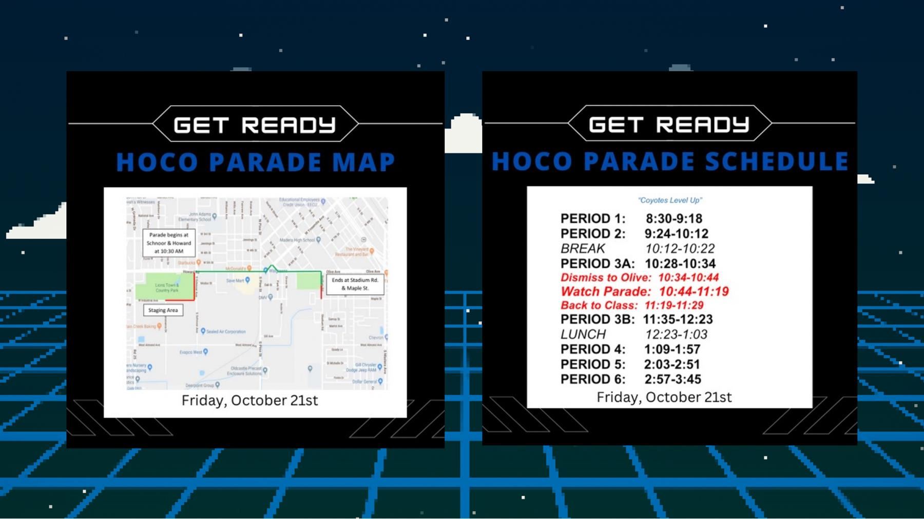 route schedule